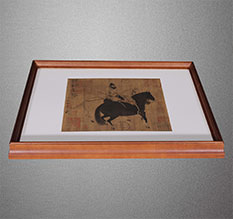 文登书画装裱配框服务案例