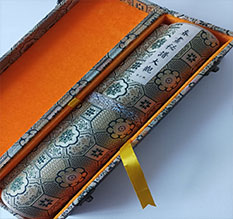 文登书画装裱案例